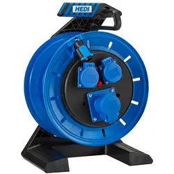 HEDI Vollkunststoff-Kabeltrommel Generation 7 Champion Ø 290 mm, leer Camping - K7000TFC