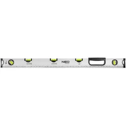 Neo, Wasserwaage, Spezial-Wasserwaage 80 cm, 5 Flaschen, verschiedene Winkel (80 cm)