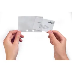 DURABLE Ersatzhüllen für Rollkartei transparen