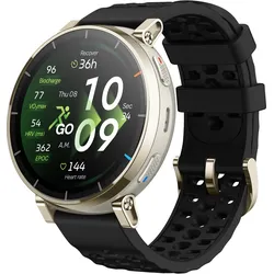 Amazfit Active 3 Premium 45mm Smartwatch GPS NFC HYROX Black