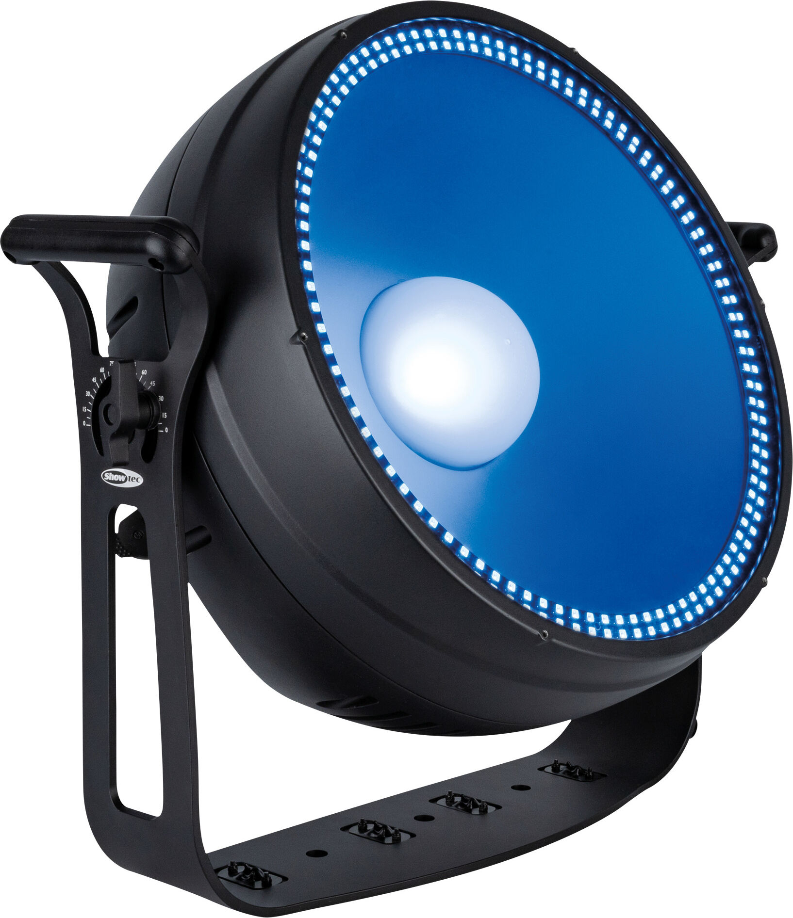 Showtec Lumina Sola 500 W Rgbal Led-Blinder Mit Rgb-Led-Ring-Effekt