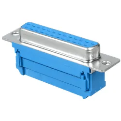 D-SUB BU 25FB - D-SUB-Buchse, 25-pol, Flachbandkabel, ohne Isolator