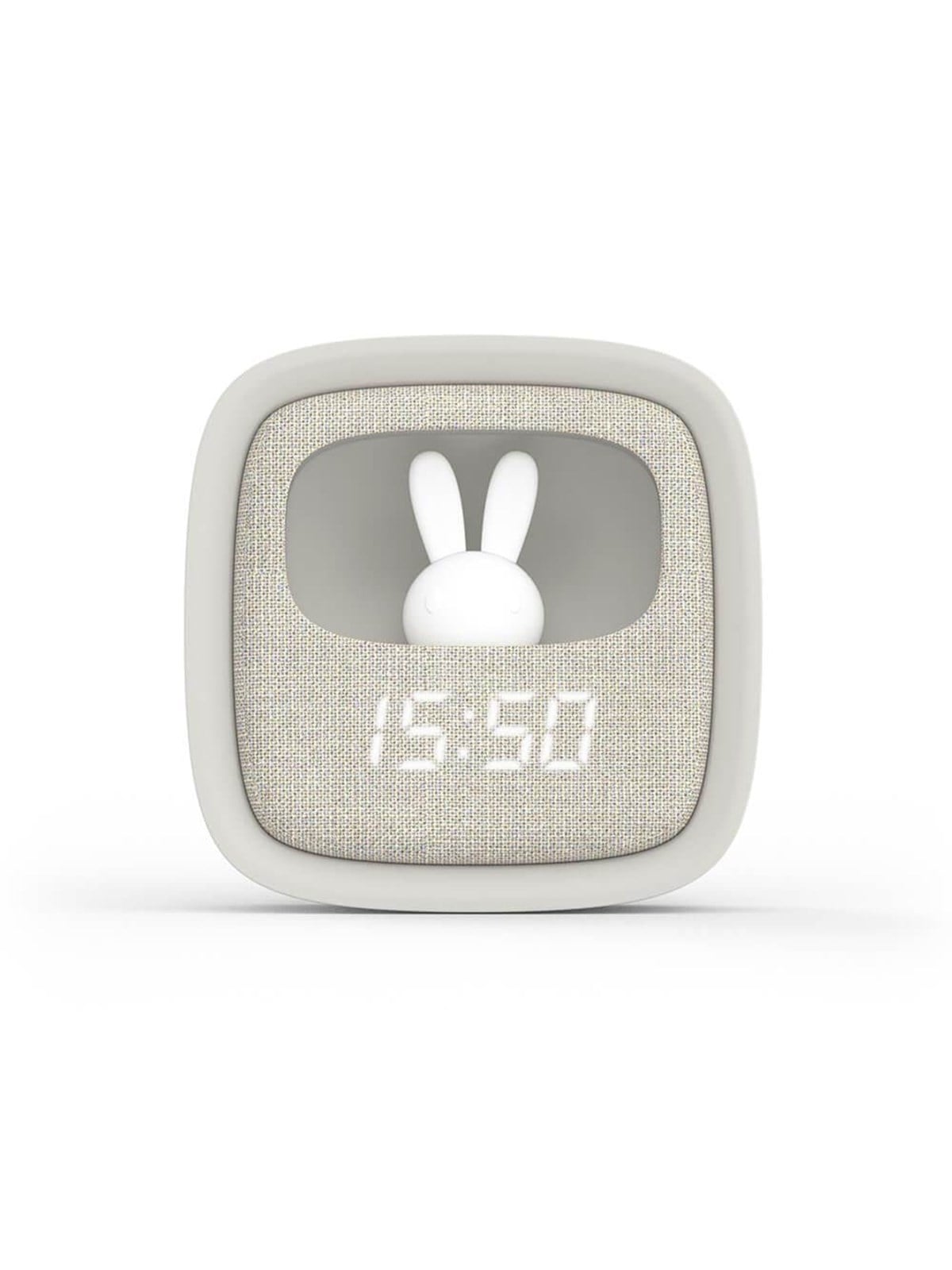 MOB Alarm Clock with Light Billy Clock Grey