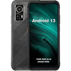 Bea-Fon AGM MOBILE H6 16+256GB Outdoor Smartphone 4G (256 GB, Black, 6.56", Dual SIM, 4G), Smartphone, Schwarz