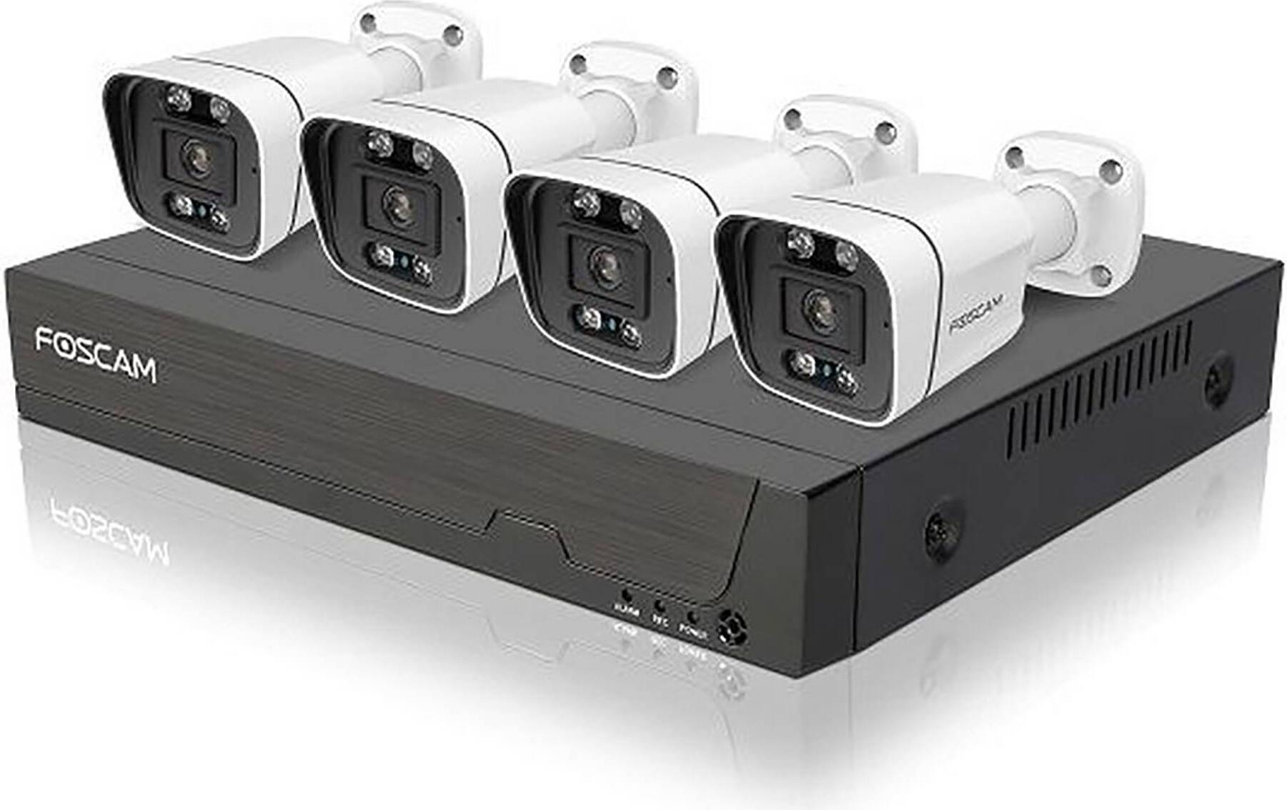 Foscam FN9108E-B4-2T, Kabelgebunden, Turret, RJ-45, Draußen, 4 mm, 6x