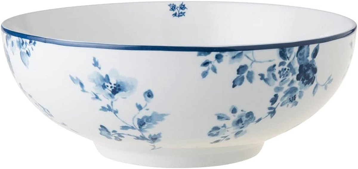 China Rose Dessertkom van New Bone China Porselein - 23,8 cm