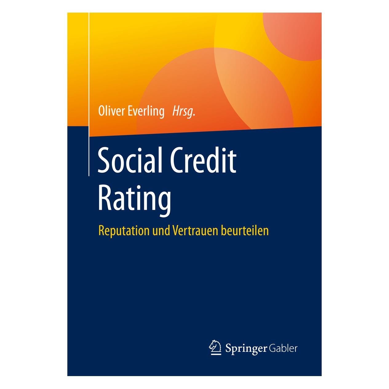 Springer Social Credit Rating (Deutsch, Softcover, Oliver Everling) (56129165)