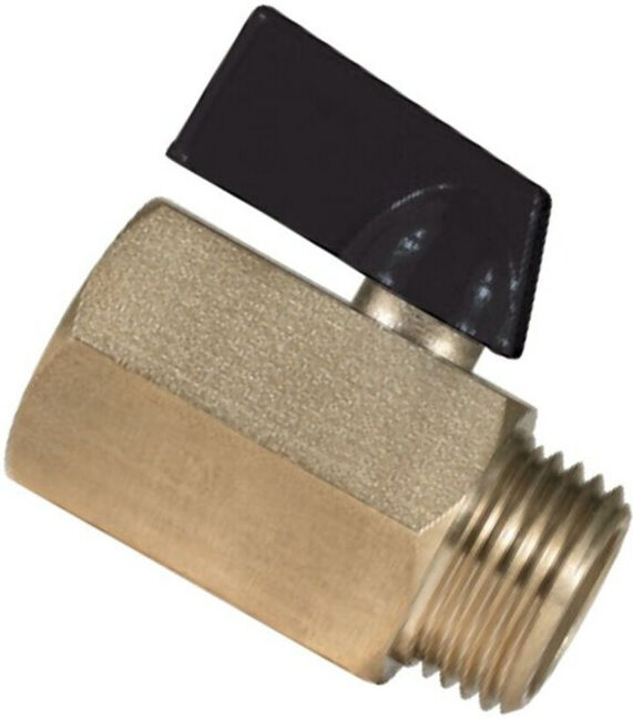 AccuLux Vortex Robinet à bille d’arrêt KV 150 1/2