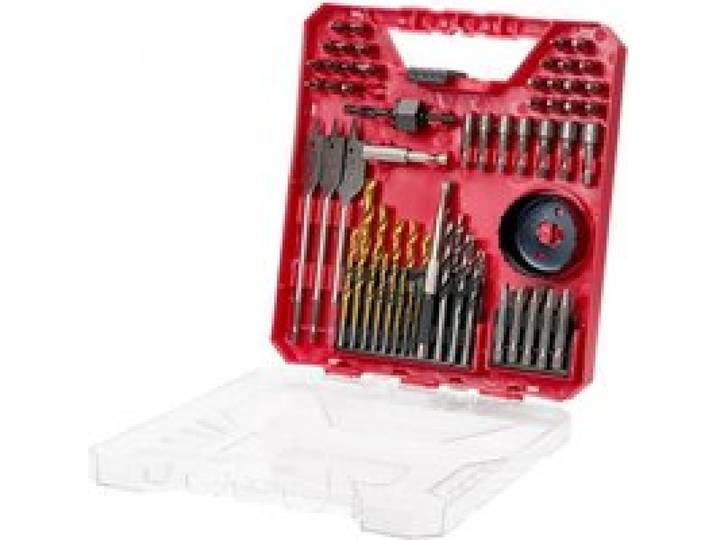 VEVOR Ensemble de Forets et Embouts pour Perceuse Tournevis 70PCs, Coffret de Mèches et Embouts de Tournevis, Kit de Perçage et de Vissage du Bois, du Métal, avec Étui de Transport, Bricolage