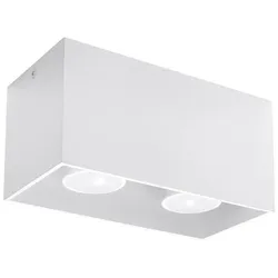 Sollux SL.0380 Deckenleuchte QUAD MAXI weiß