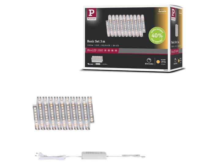 Paulmann MaxLED 1000 LED Strip Warmweiß Basisset
