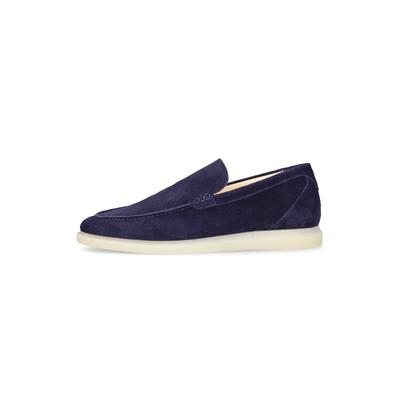 Loafer HENRY STEVENS "Elia L1", Herren, Gr. 44, blau (navy), Leder, Schuhe Loafer