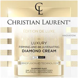 Luxuriöse straffende und verjüngende Diamantcreme, Reisegröße