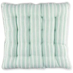 GreenGate Sitzkissen Alessia, 40 x 40 x 4 cm, mint