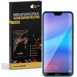 3x Displayschutzfolie für Huawei P20 Lite Displayfolie Schutzfolie HD KLAR