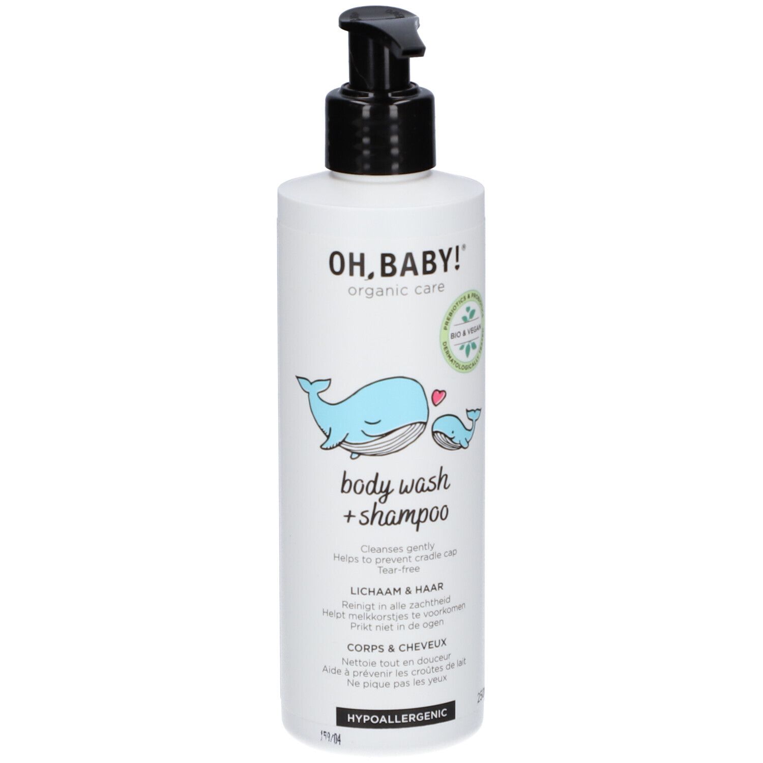 Oh, Baby! Body Wash & Shampoo 250 ml Duschgel