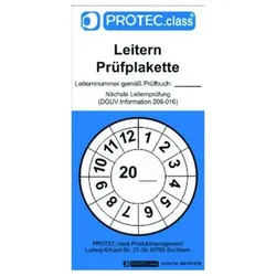 PROTEC Leitern-Prüfplakette PLPP