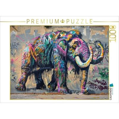 CALVENDO Puzzle Mammut | 1000 Teile Lege-Größe 64x48cm Foto-Puzzle für glückliche Stunden