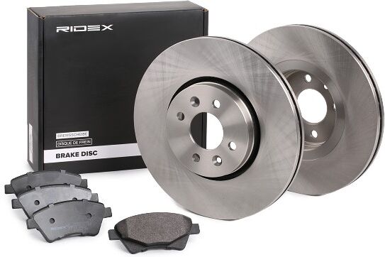 RIDEX 3405B0099 Brake discs and pads set