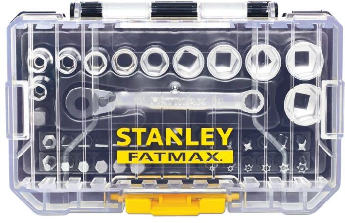 Coffret STAKBOX S 1/4'' jeu de 37 pièces STANLEY FATMAX FMMT19101-0