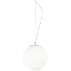 Ideal Lux Pendelleuchte MAPA BIANCO SP1 D20, E27, Ø 20cm, weiß IDEA-009148