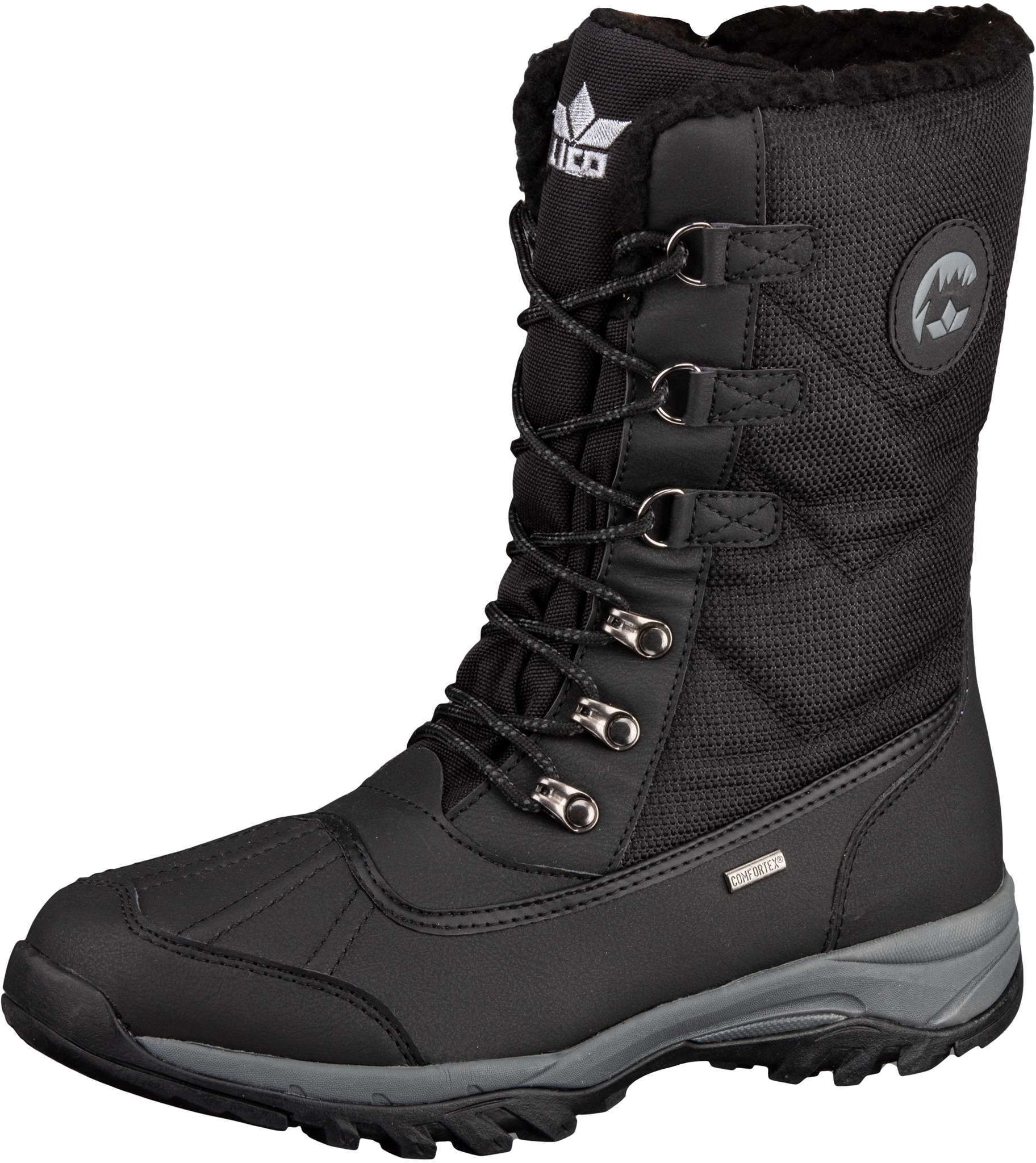 Winterstiefel LICO "Winterboot Rurik", Herren, Gr. 41, wärmend, schwarz, Synthetik, Schuhe Winterstiefel