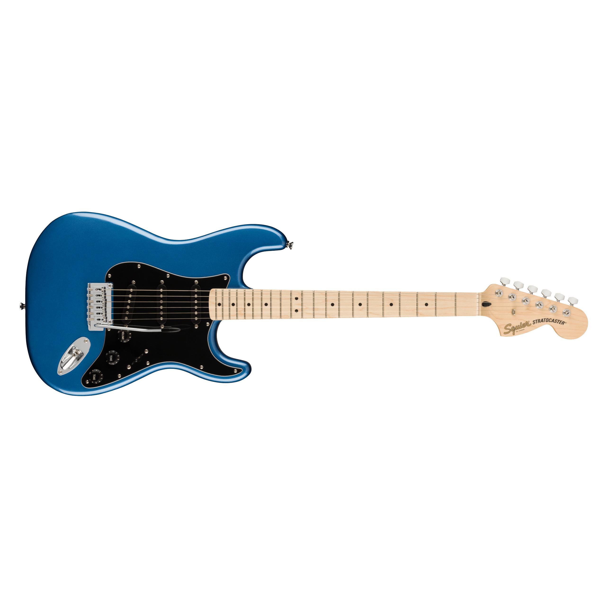 Fender Affinity Series Stratocaster MN Lake Placid Blue elektrische gitaar (E-Gitarre, Ahorn-, Pappel-) (037-8003-502)