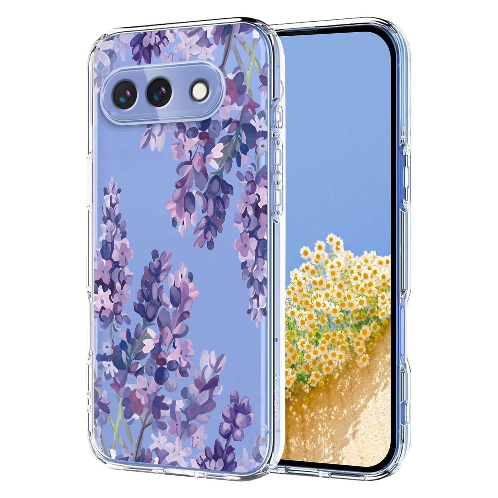Cover-Discount Google Pixel 10a - Silikon Gummi Hülle Blumen (Google Pixel 10a) (68460717)