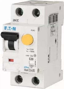 Eaton PowerWare Y7-170576 FI-schakelaar/leidingbeschermingsschakelaar, 1-fas, 16 A, 0,03 A
