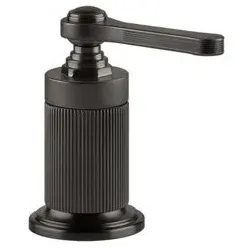 Gessi Venti20 Waschtisch-Einhebelmischer, für separaten Auslauf, ohne Ablaufgarnitur, Tischmontage, 65100707, Farbe: PVD