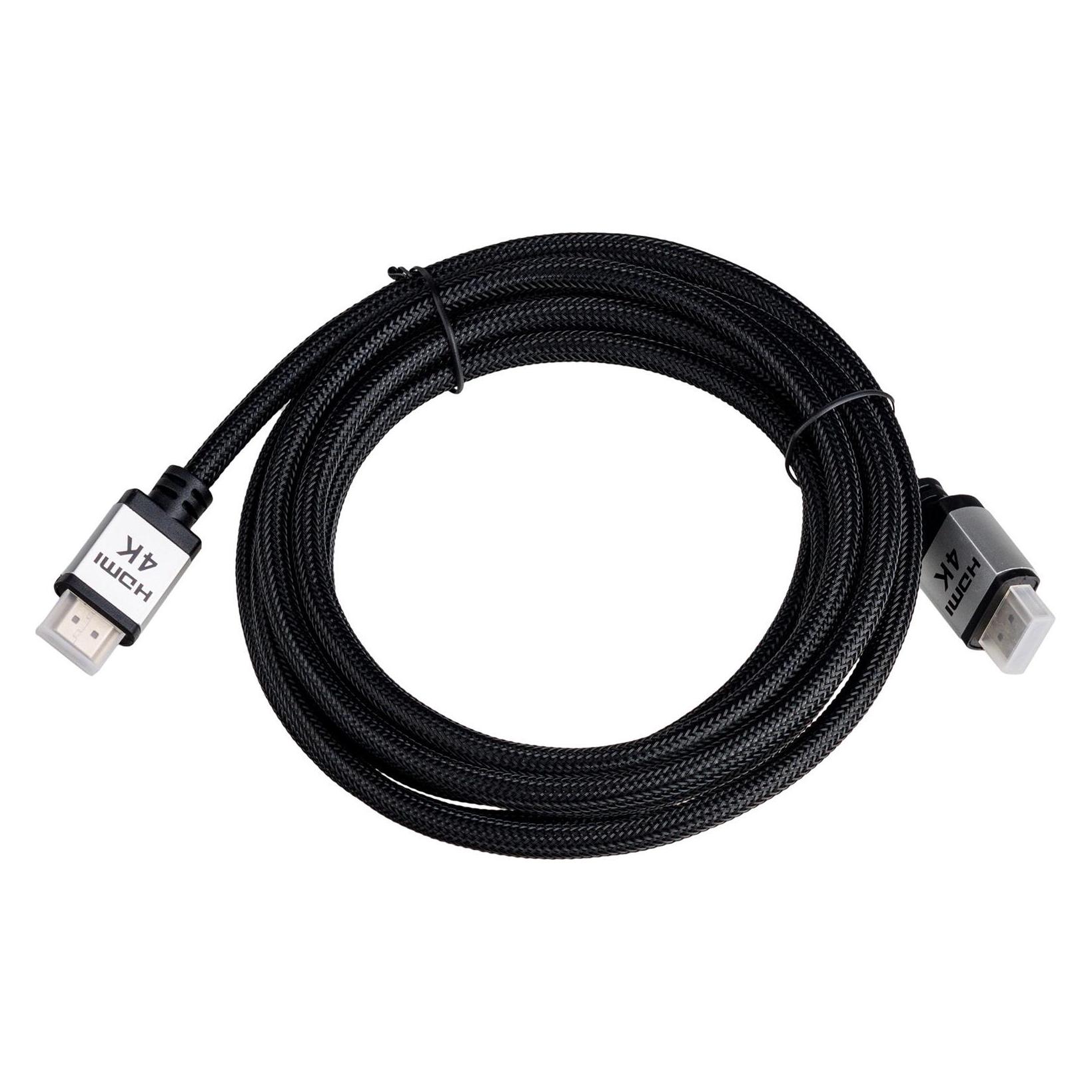 Akyga Kabel HDMI - HDMI 3m Silber (AK-HD-30P) (3 m) (AK-HD-30P)