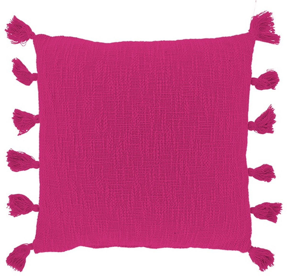 Unique Living Sierkussen Jonne Fuchsia 45 x 45 cm