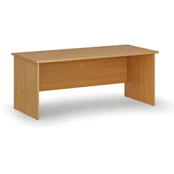 Bürotisch PRIMO WOOD, 180x80 cm, Buche