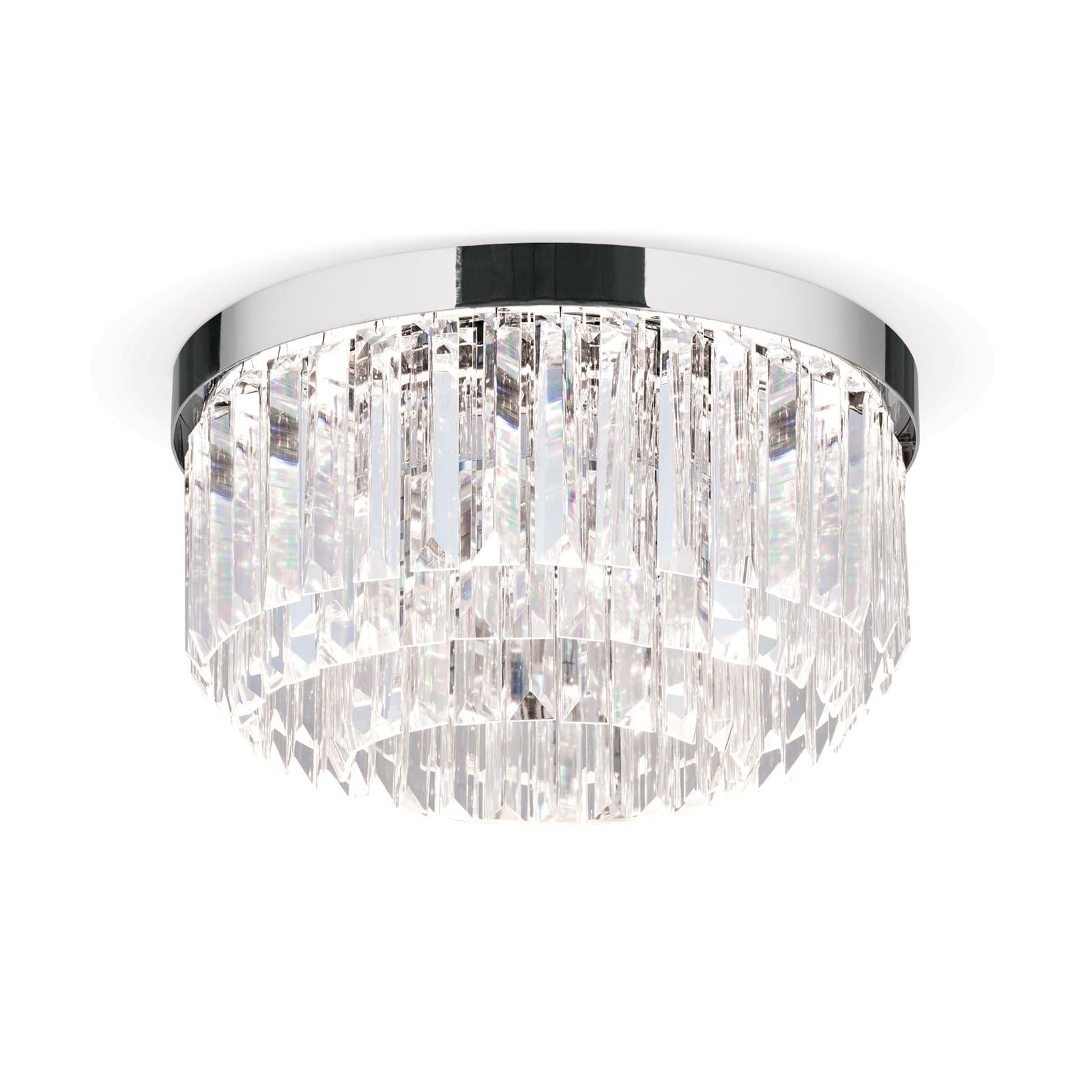 Orion Leuchten LED-Deckenleuchte PRISM 35cm chrom DL 7-666/35 chrom 9003090268641
