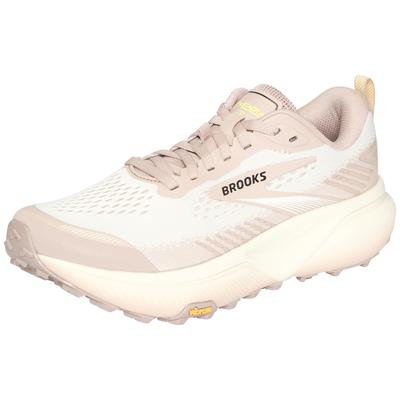 Laufschuh BROOKS "BROOKS Cascadia 20", Damen, Gr. 42,5, rosa (arctic wolf, rose, nightlife), Textil, Schuhe Laufschuh, All-Terrain-Laufschuh mit Virbam-Sohle