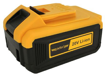 Adler accu 20V 5Ah