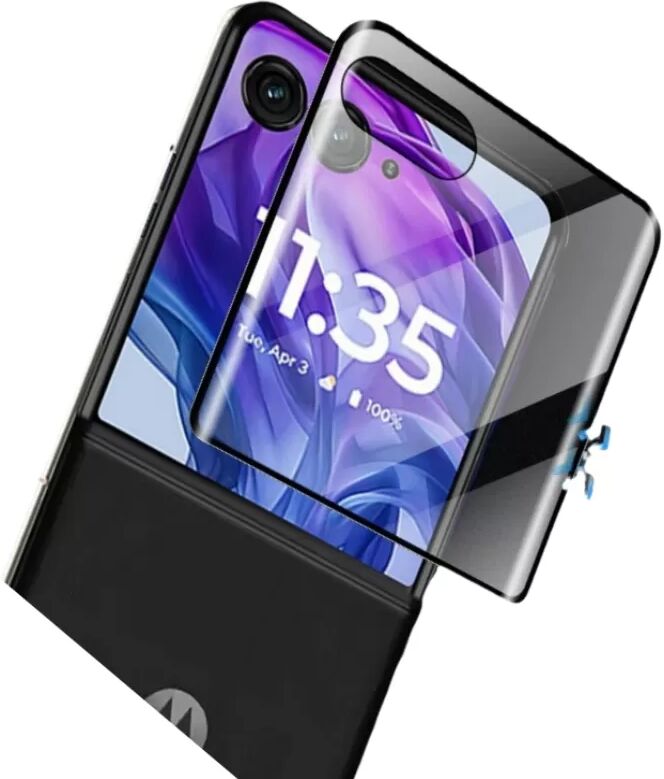INF Protecteur d'écran en verre trempé pour téléphone Motorola Motorola Razr 50 / Razr 2024