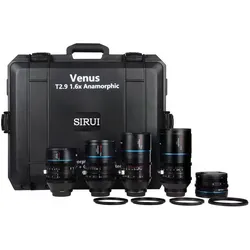 Sirui Festbrennweite Venus 35, 50, 75 & 100mm T/2.9 – Canon RF (Canon RF, Vollformat), Objektiv, Schwarz
