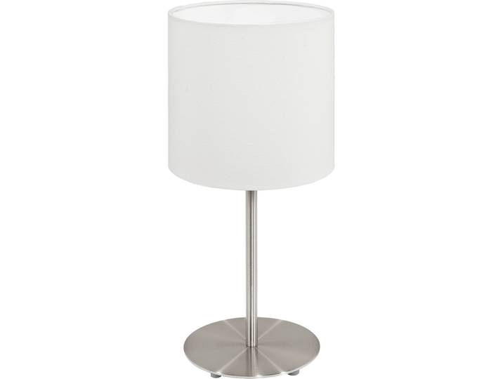 EGLO Pasteri, Nickel, Weiß, Stoff, Stahl, Schlafzimmer, Wohnzimmer, IP20, II, ENEC