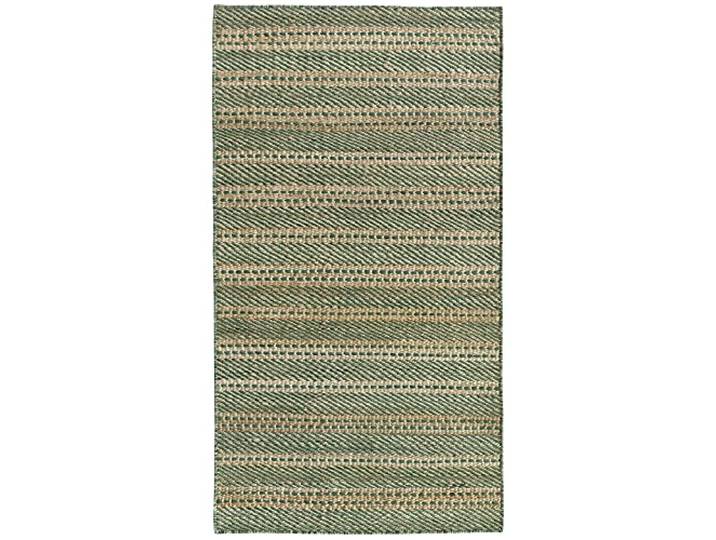 HAMID - Tapis en Jute de Laine Olivia\, Tapis en Laine et Jute Tissé à la Main pour Salon\, Chambre\, Salon\, Vert Naturel\, (80x150cm)