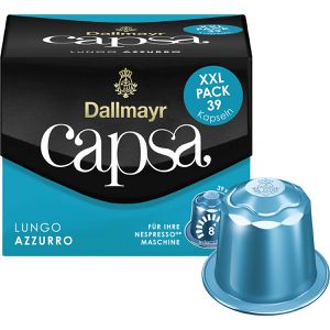 Dallmayr Kaffeekapseln Capsa Lungo Azzurro, 39 Kapseln, für Nespresso