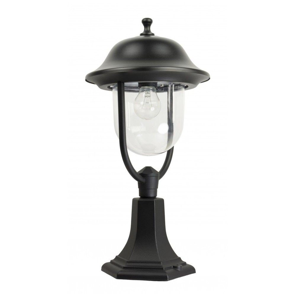 SU-MA Prince K 4011/1/O Retro tuinlamp op standaard, zwart, Hoogte: 55 cm