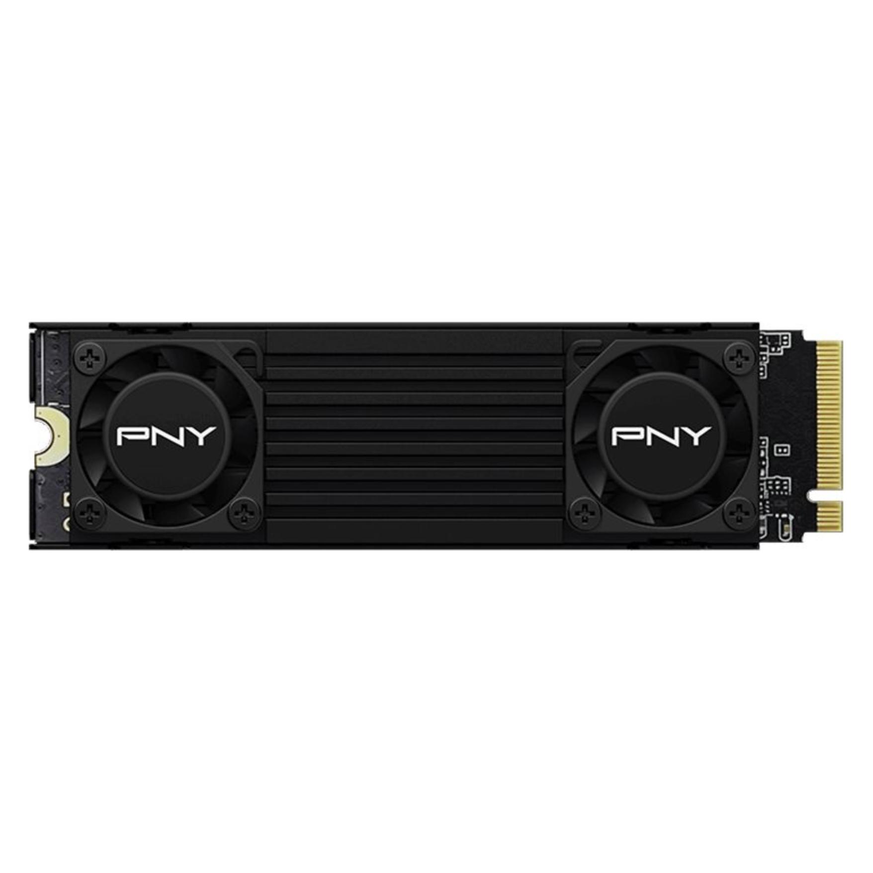 PNY CS3150 2TB SSD M.2 GEN5 NVMe Black Heatsink (2000 GB, M.2 2280) (M280CS3150HS-2TB-RB)