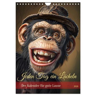Jeden Tag ein Lächeln (Wandkalender 2026 DIN A4 hoch), CALVENDO Monatskalender