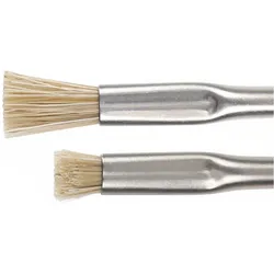 Wetec, Pinsel, Pinsel mit Edelstahlgriff, Pferdehaar, beidseitig, 6,/114 mm (6.35 mm)