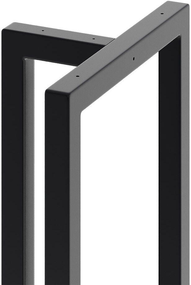 Borough Wharf Annemaria Table Leg Black 71cm H x 50cm W x 7cm D