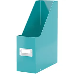 LEITZ Stehsammler Karton, 1.200 g/qm eisblau , DIN A4
