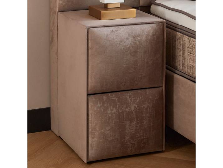 Design Boxspringbett „Calisto“, verschiedene Grössen Beige ABC Bedding