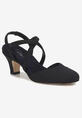 Women's Caliente Pump by Ros Hommerson in Black Micro (Size 8 M)