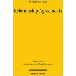 Relationship Agreements, Fachbücher von Jannik L. Maas, Maas, Jannik L Maas, Jannik L.